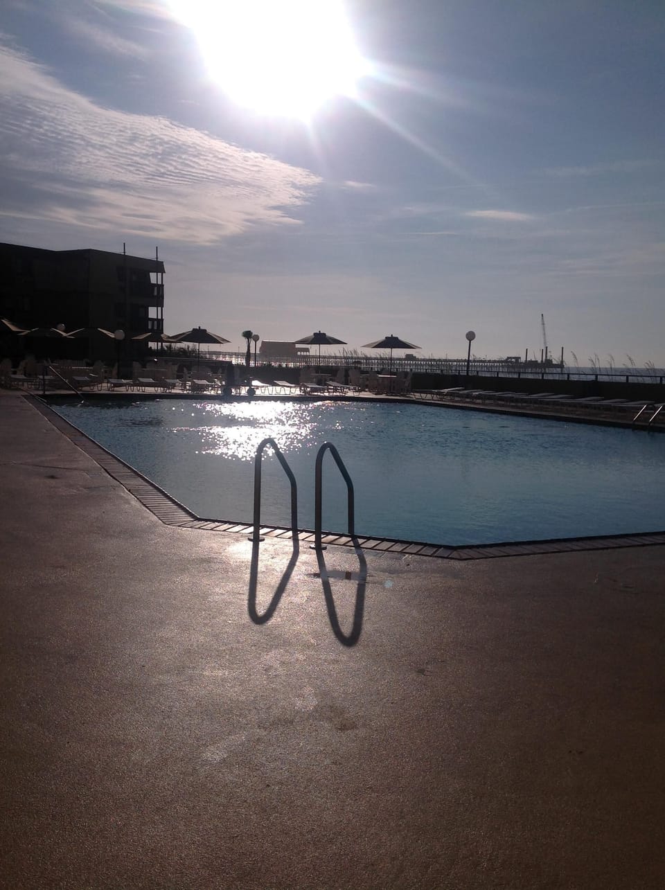 Pool in the Morning