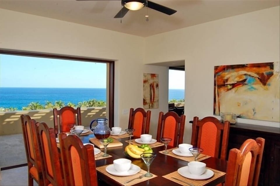 Dining Room with Pocket Doors