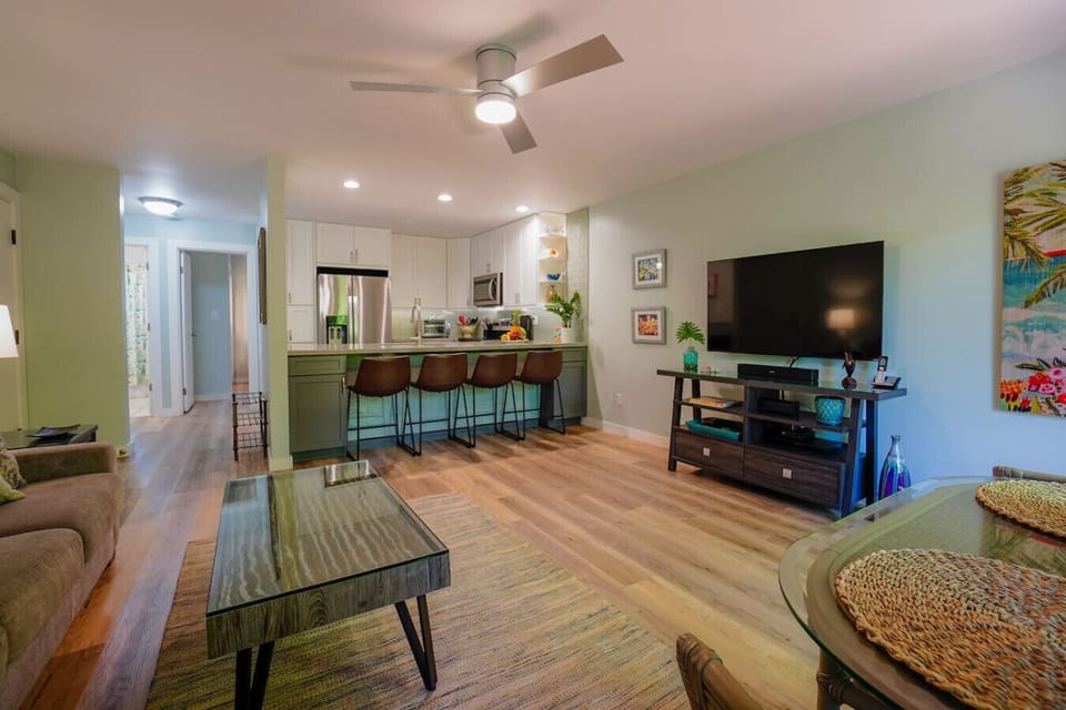 Clean and open living area