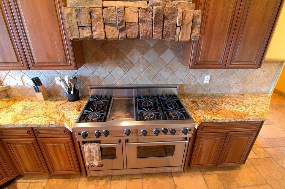 6 Gas Burner Rangetop with Griddle