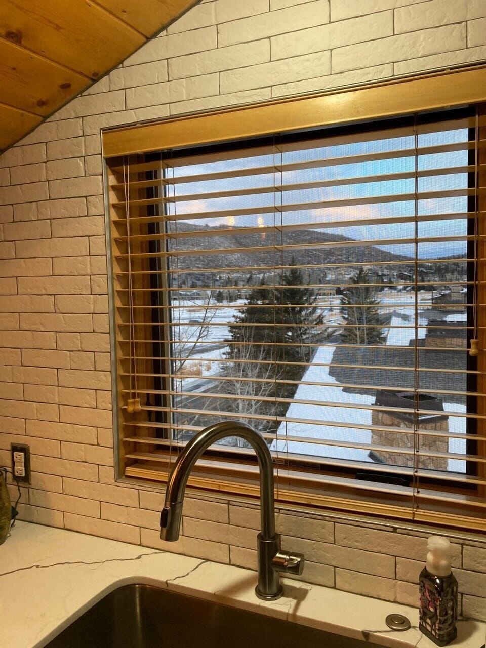 View from kitchen window