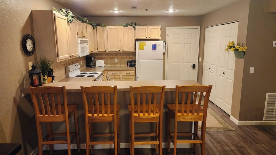 Kitchen and bar