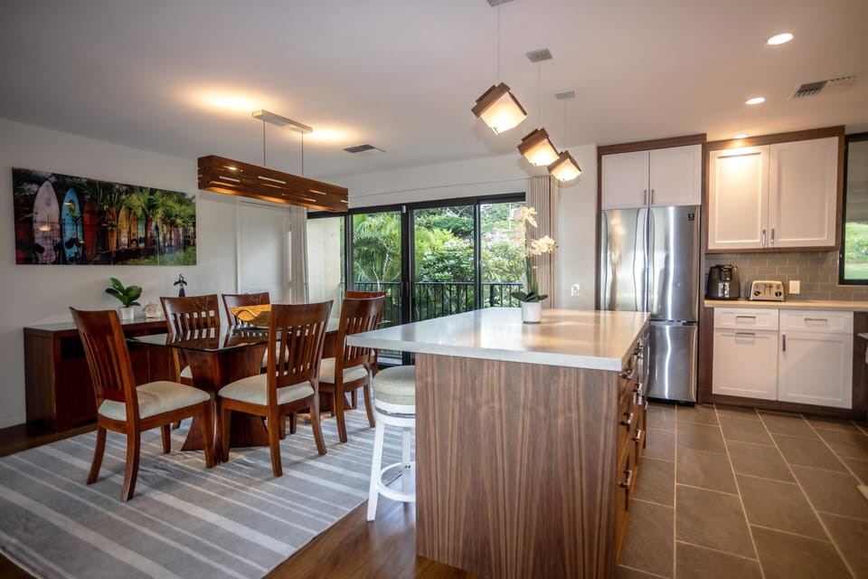 Discover a kitchen meant for a chef's creative touch.