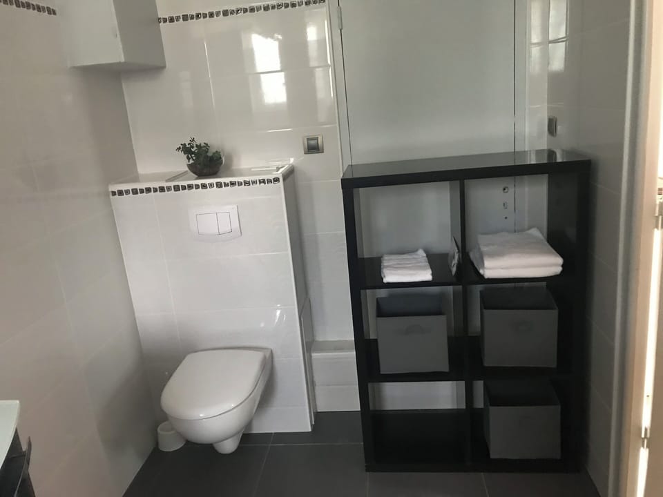 Shower, towels