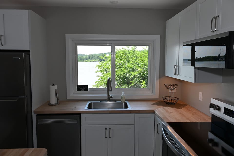 Doing dishes never seemed so tranquil.