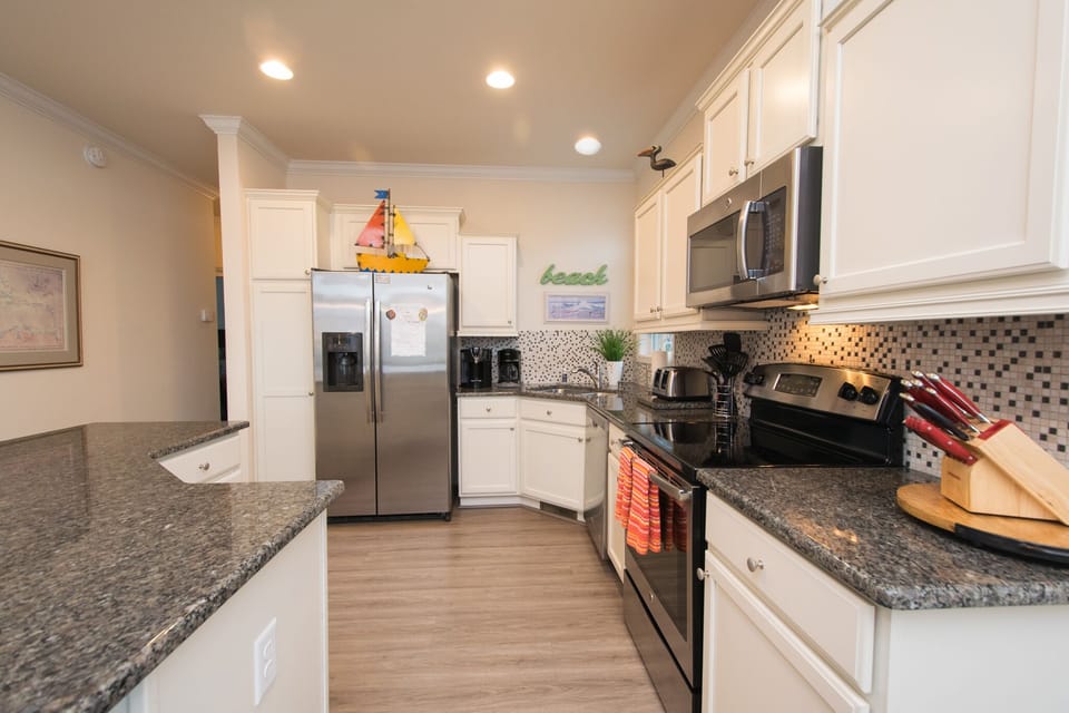 Fully equipped kitchen