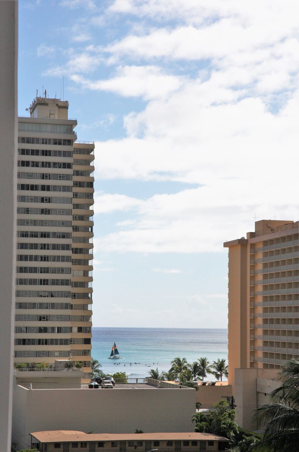 View from the lanai