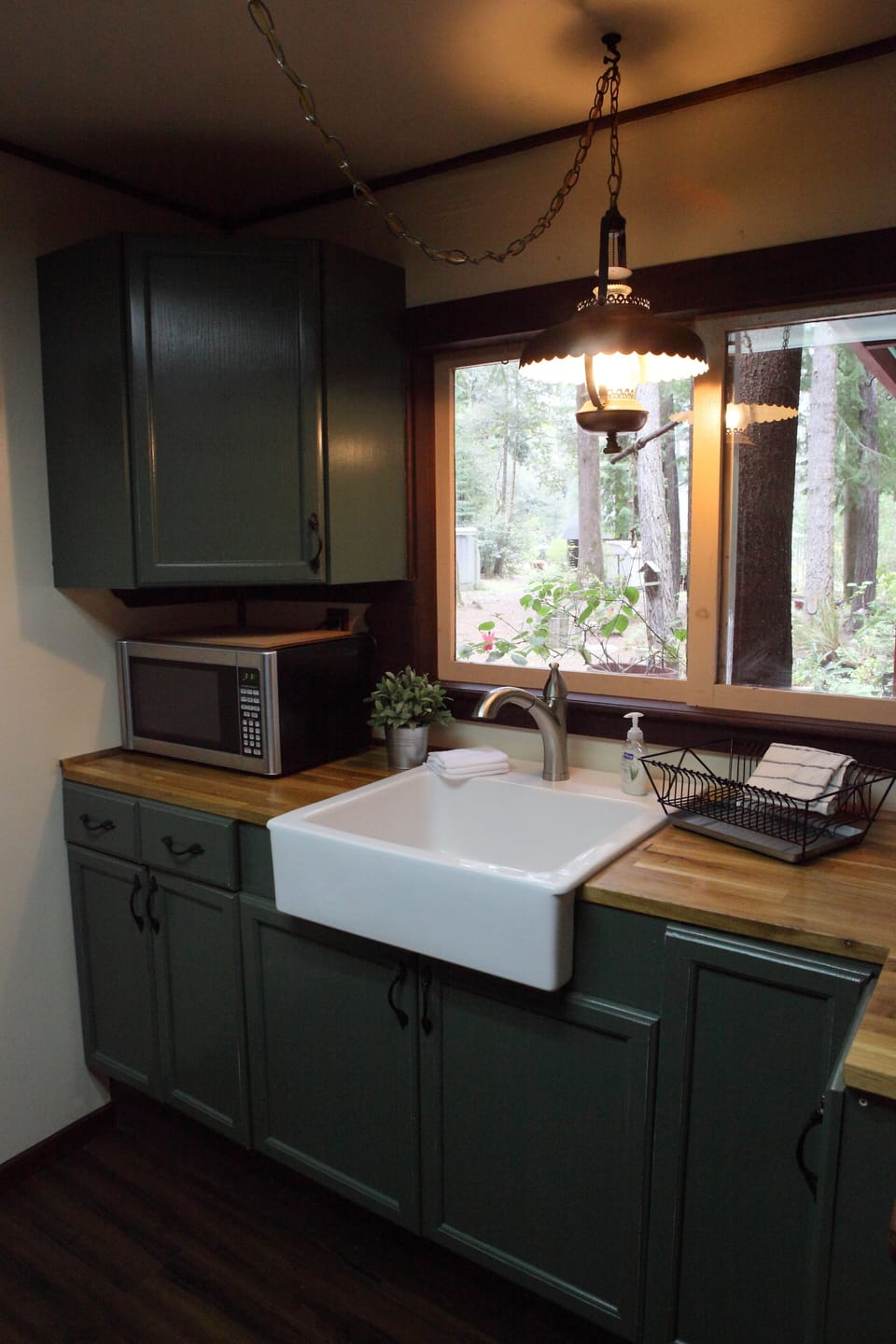 Great view to enjoy while washing dishes.