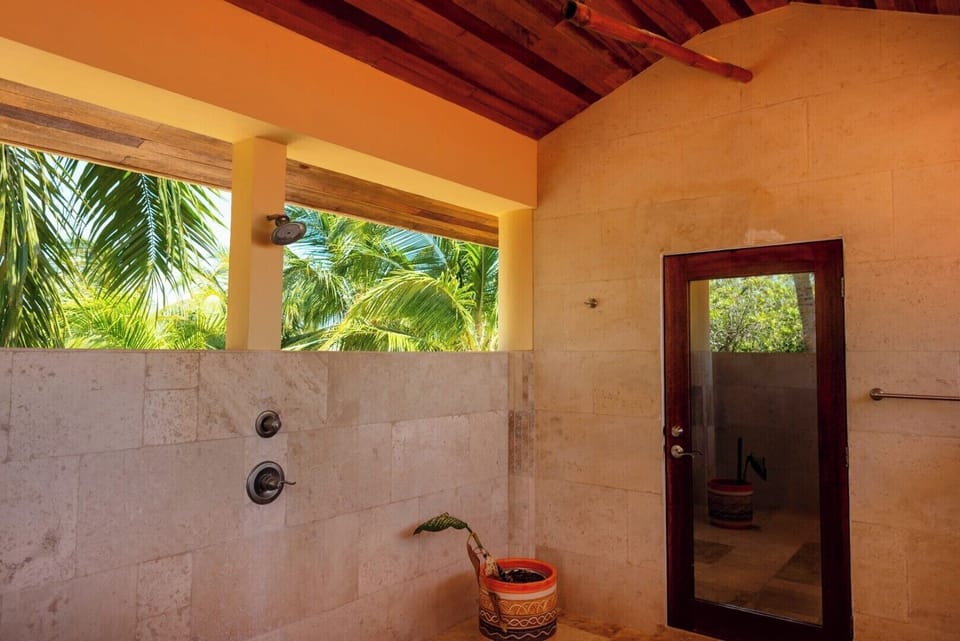 Primary suite outdoor shower