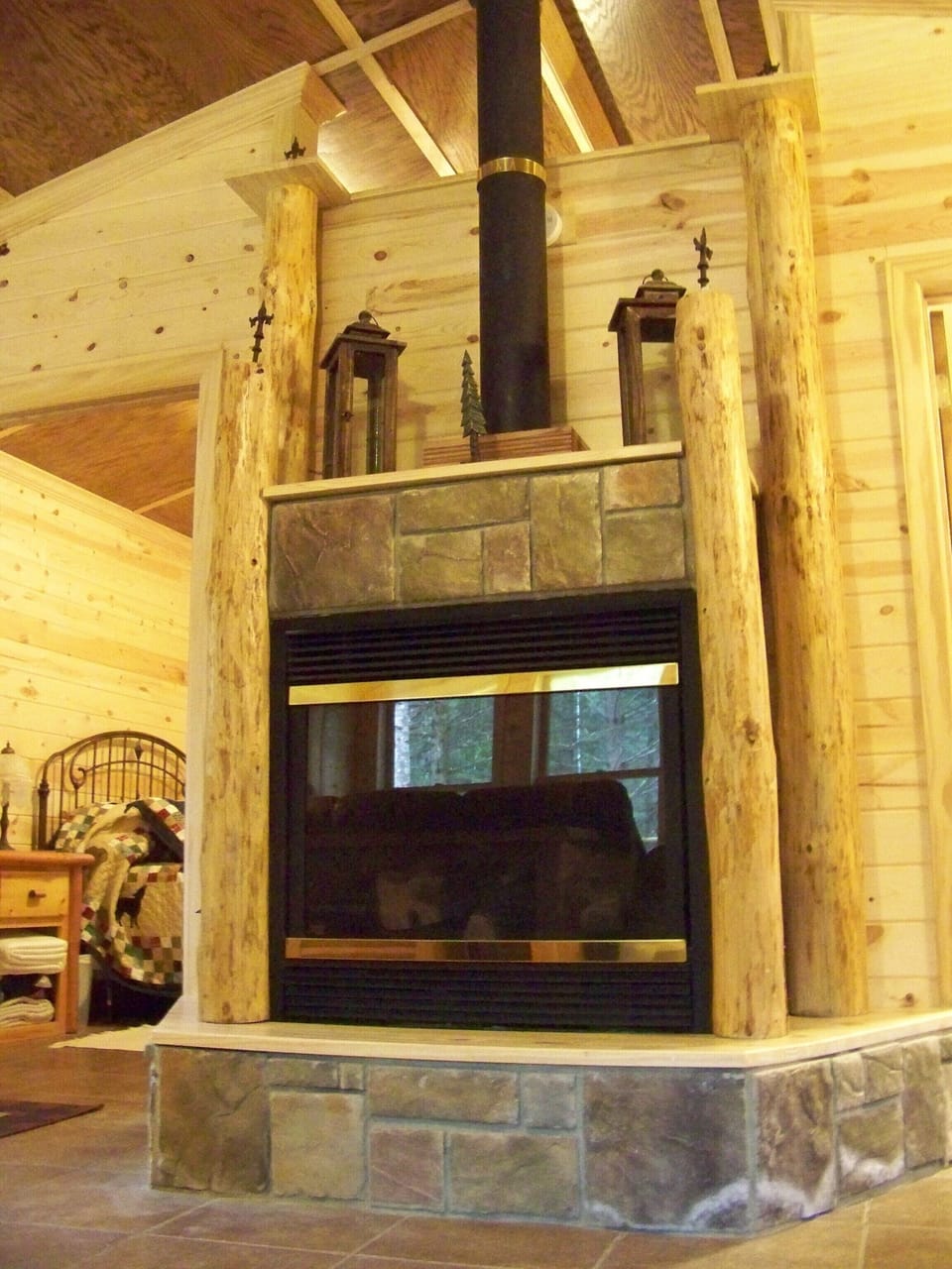 Propane Fireplace