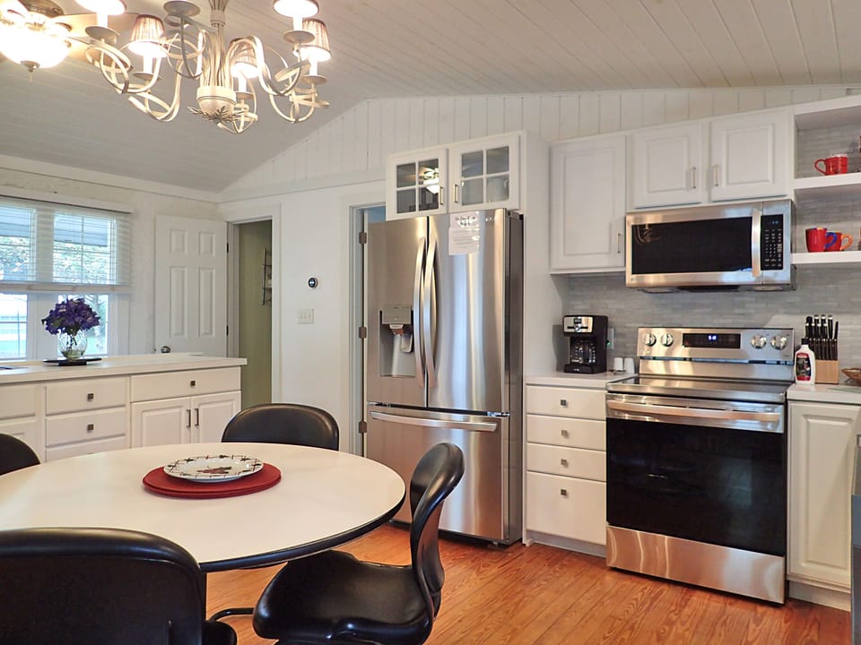 Kitchen and greatroom