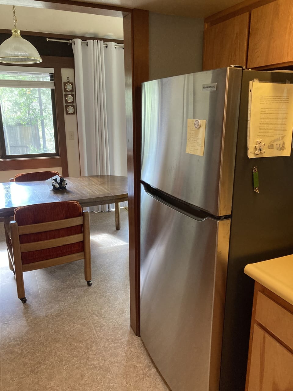 New fridge