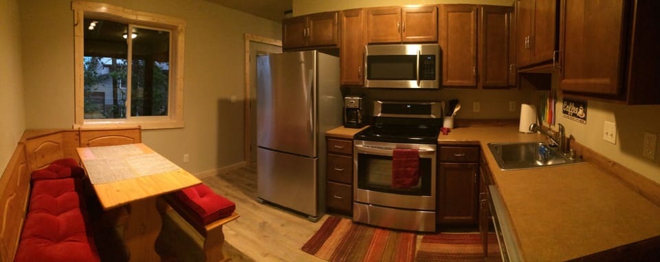 Kitchen with breakfast nook