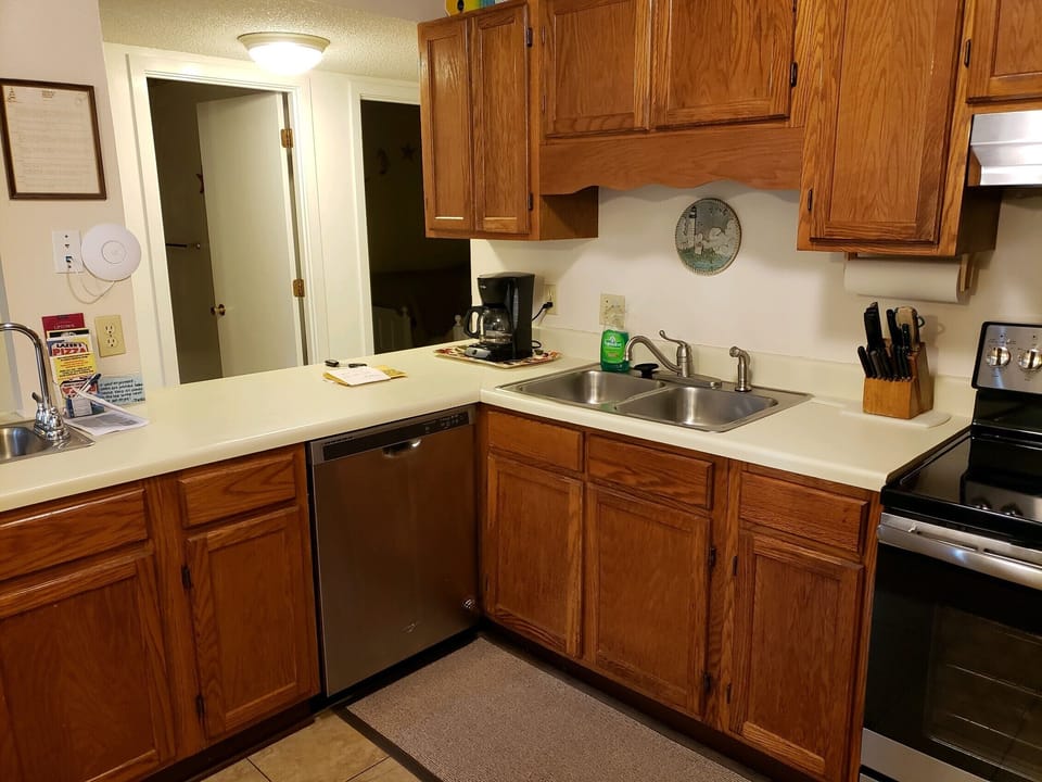 Fully equipped kitchen