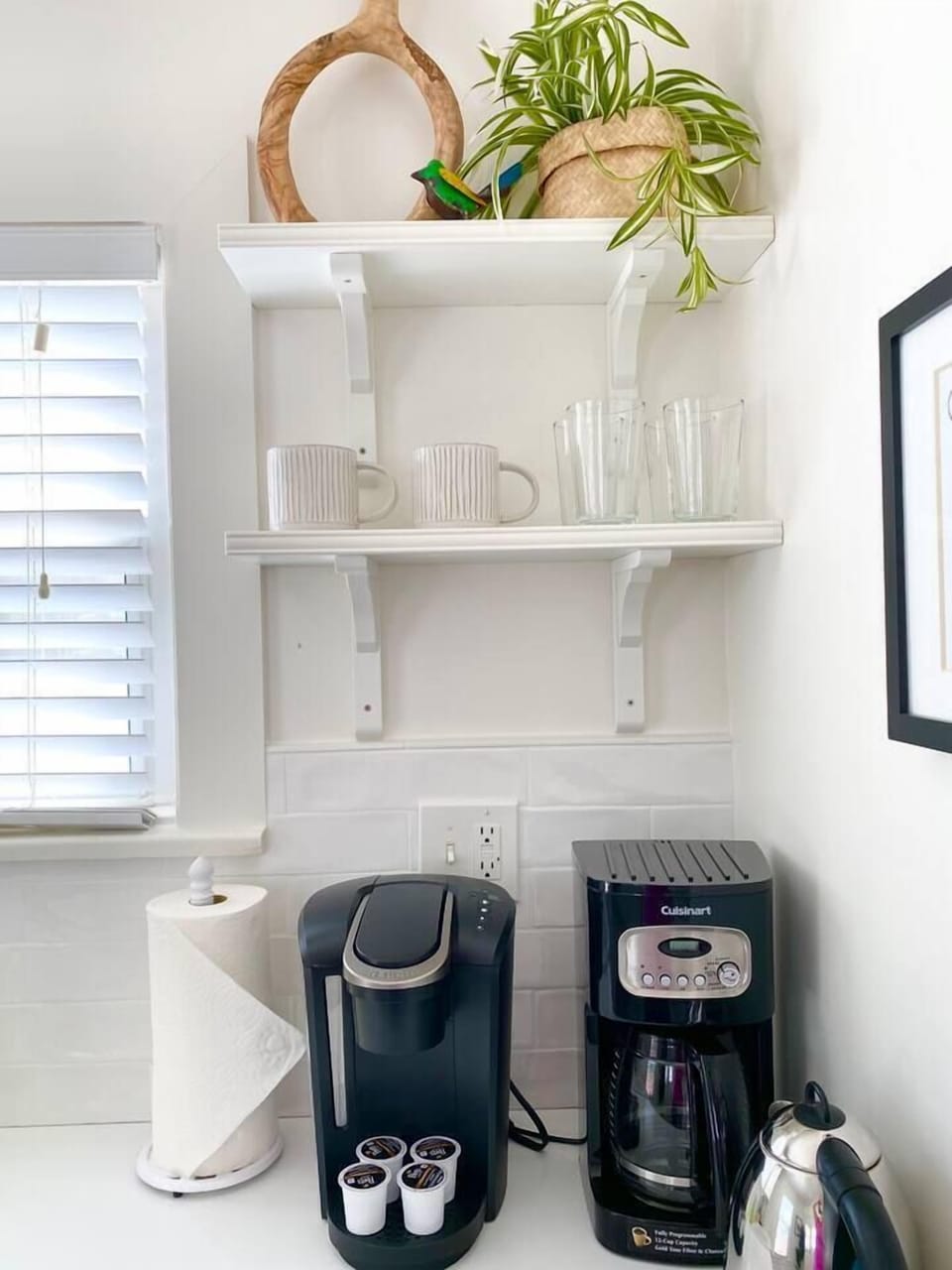 Keurig and drip coffee makers for your favorite cup of coffee or tea. 