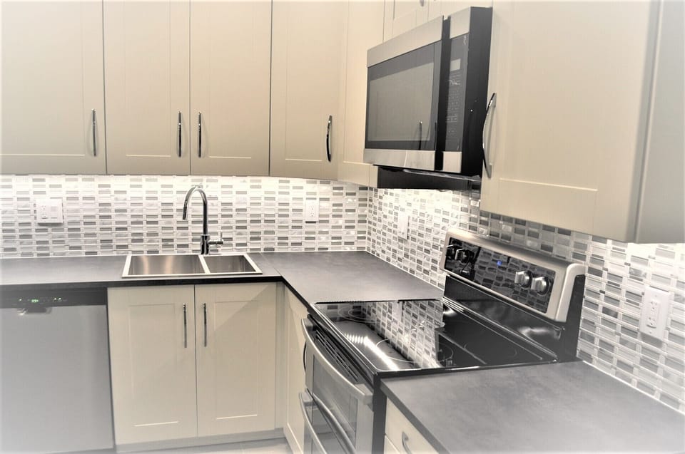 Completely New Kitchen with Double Oven, Microwave & Stainless Steel Appliances
