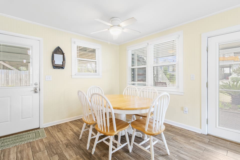 Dining room downstairs.