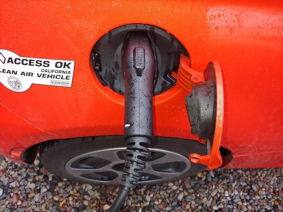 4 EV parking spots 240v J1772 plugs. 2 Nema 14-50 outlets, (1) 110 outlet.