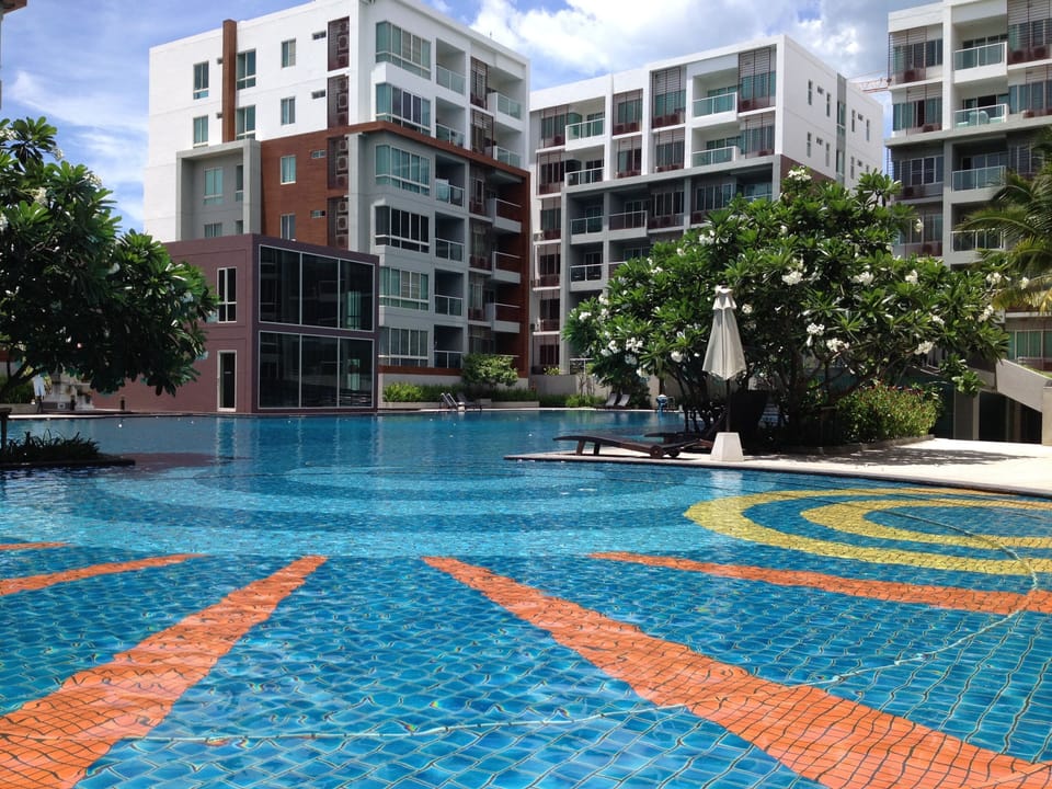 Pool and The Sea Building (A)
