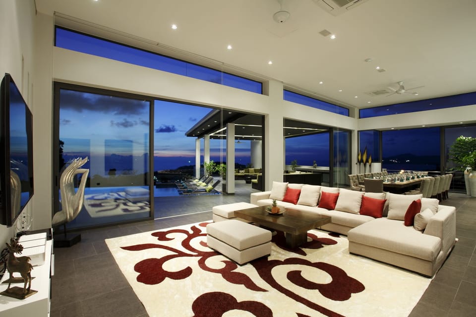 Villa Zavier living room