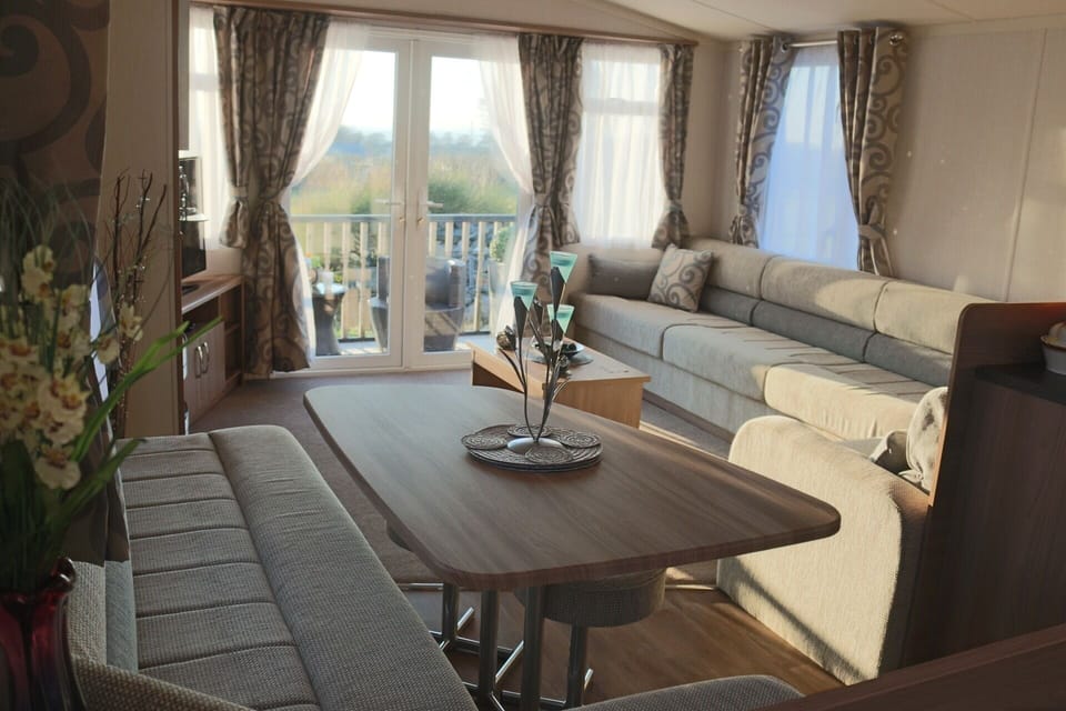 beautiful cosy lounge with great views 