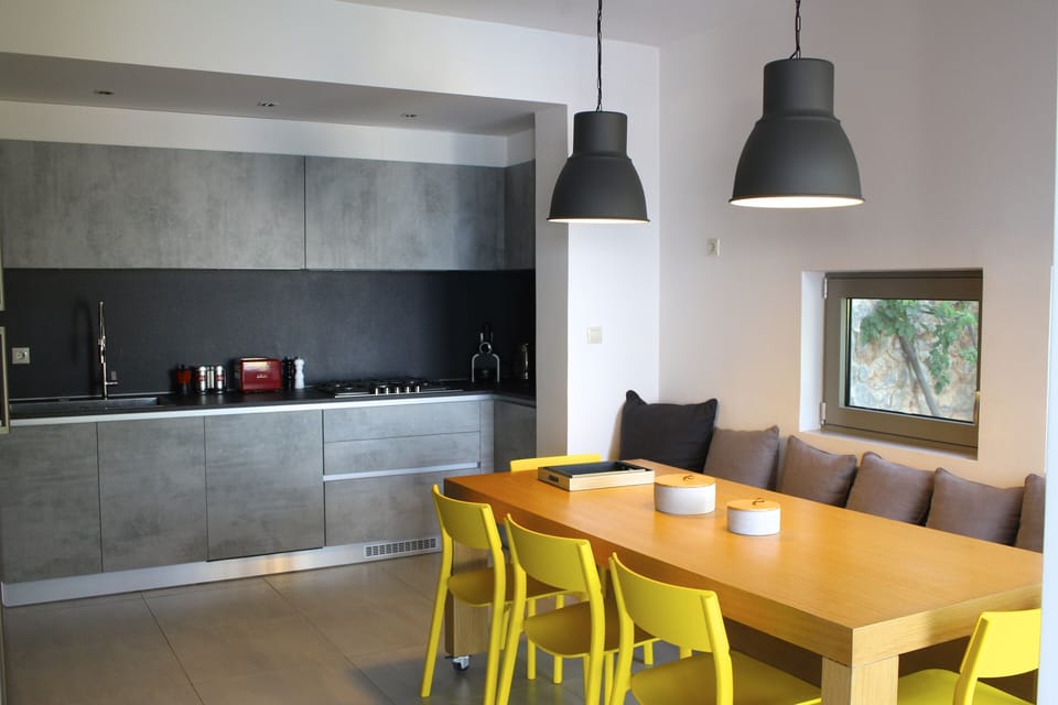 Fully equipped kitchen on the ground floor