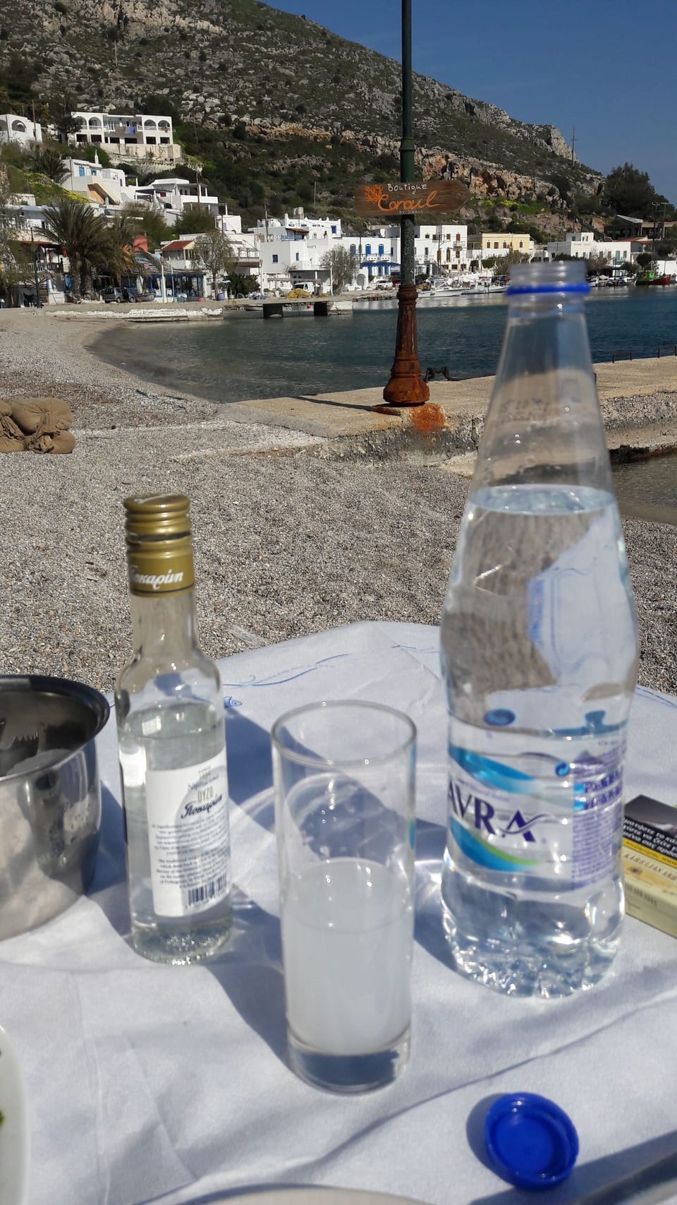 Ouzo in Panteli 