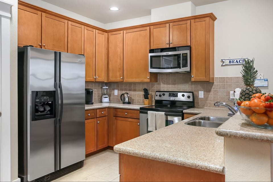 Fully equipped kitchen with all the items you'll need to cook fabulous meals