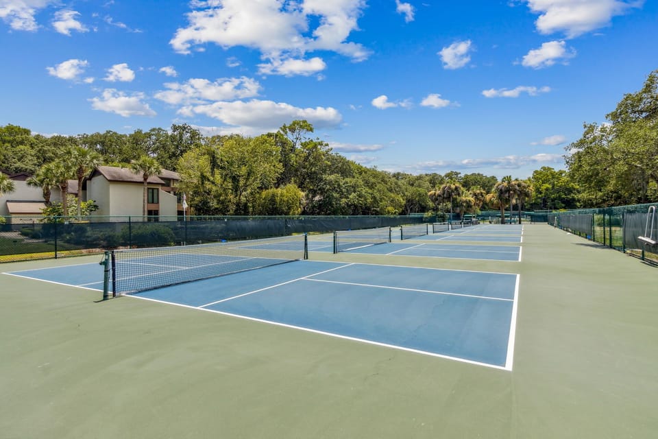 Tennis and Pickle Ball Courts just a Short Walk Away