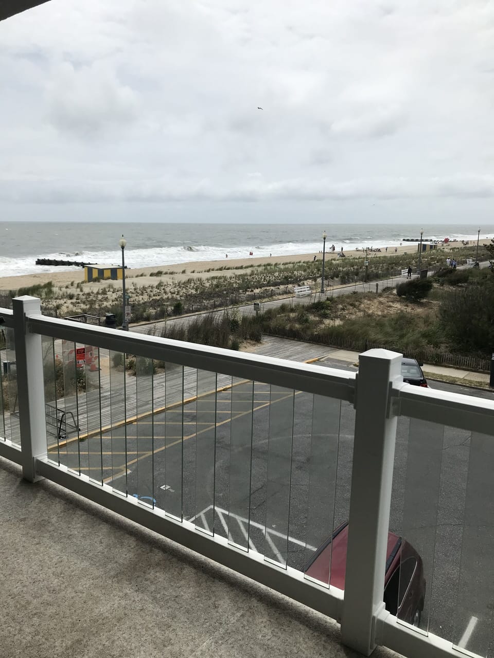 View from balconies