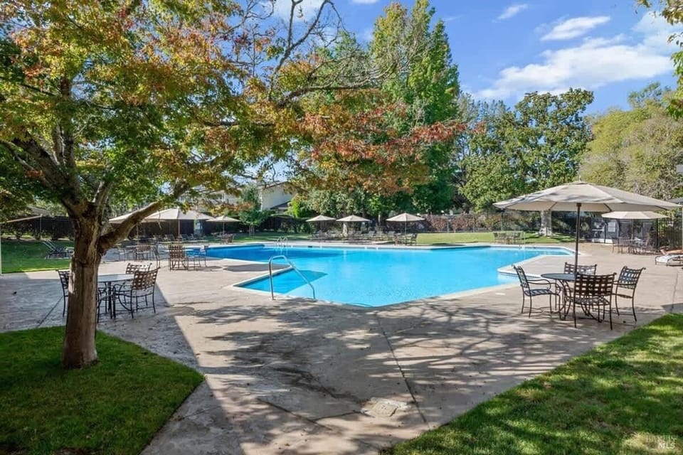 Delight in the privilege of accessing this tranquil pool sanctuary, where sophistication intertwines with serenity.