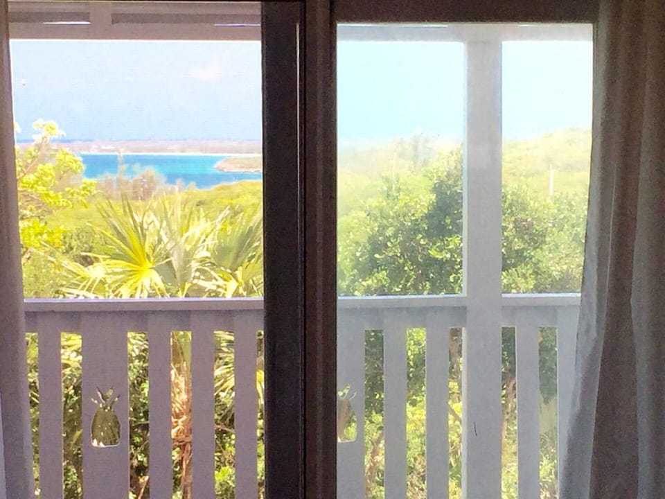 View of Caribbean Sea from the living room