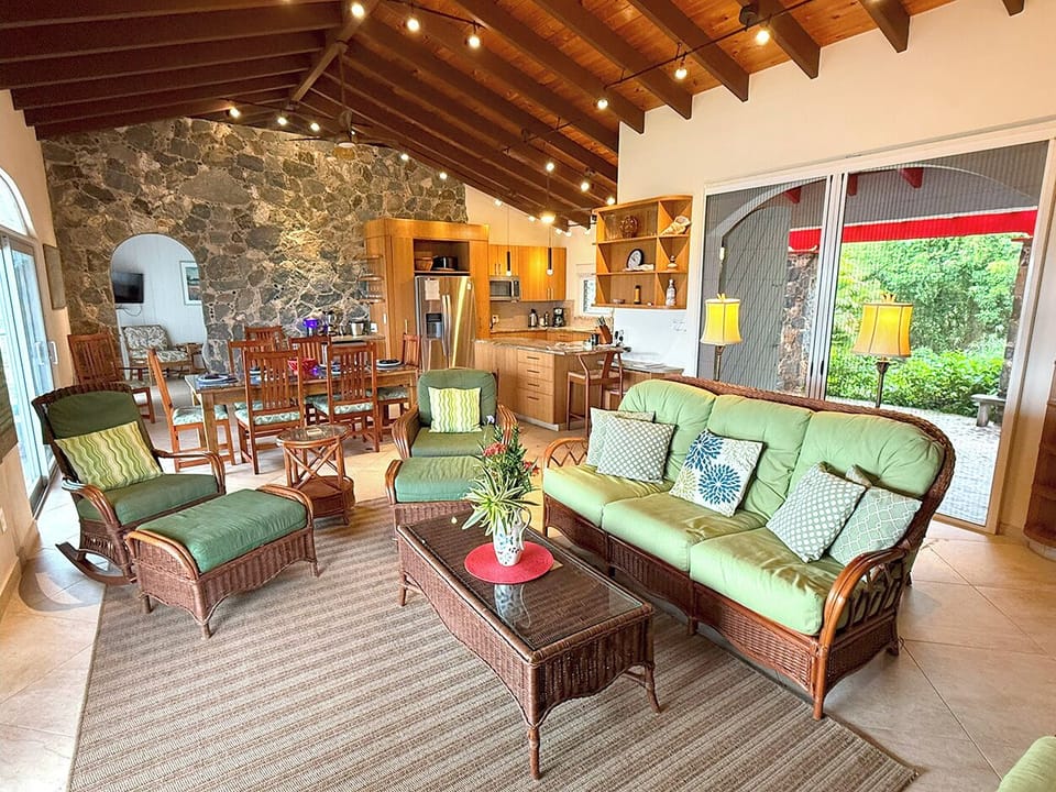 Your great room includes your living, dining, & kitchen