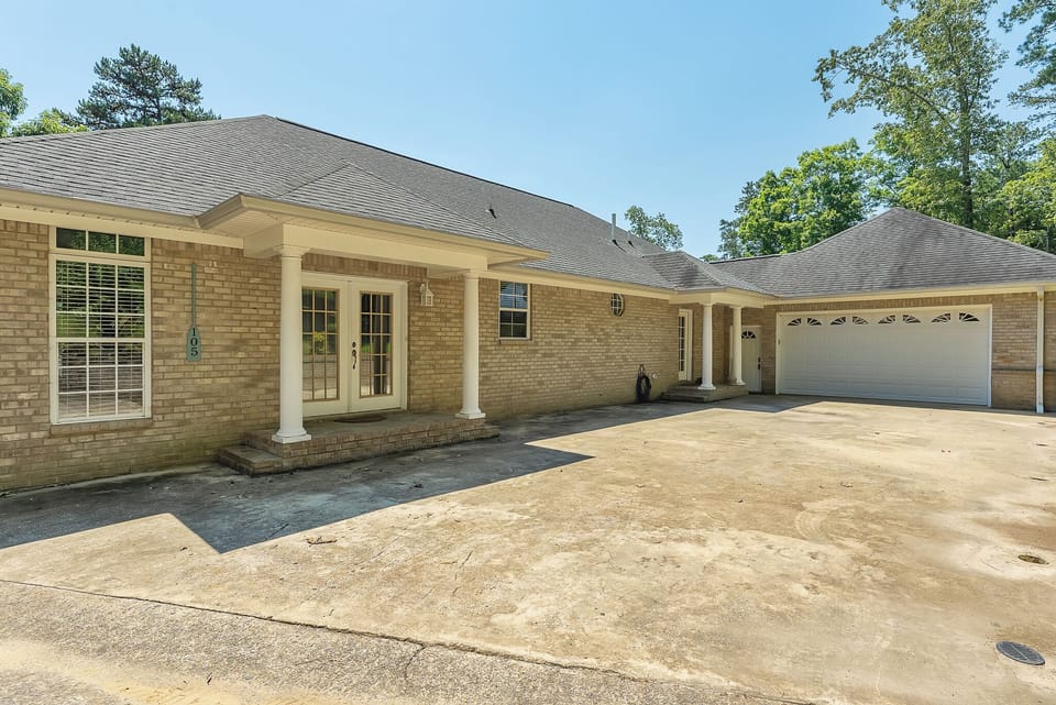 Street side of house