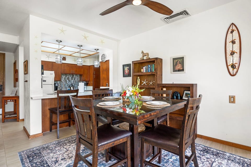 Indoor Dining- For the Warm Days