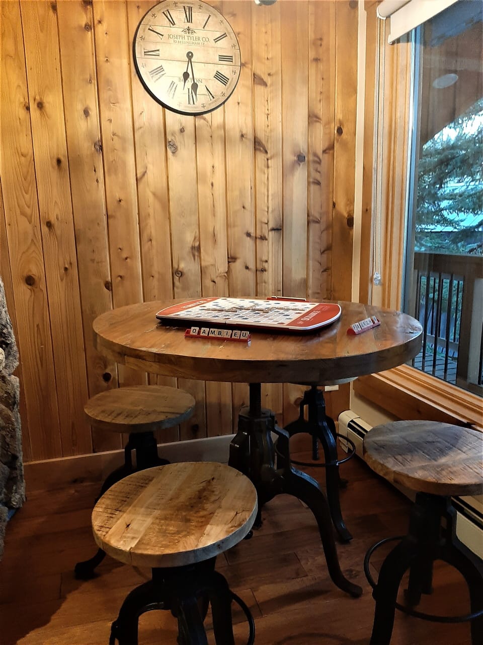Main floor game table