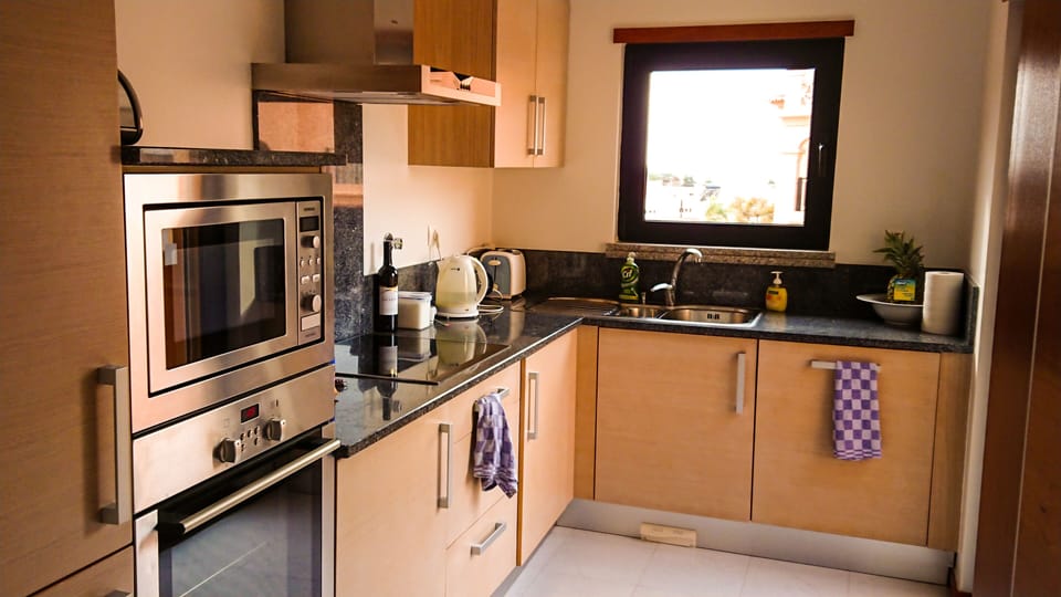 Large kitchen with all modern amenities
