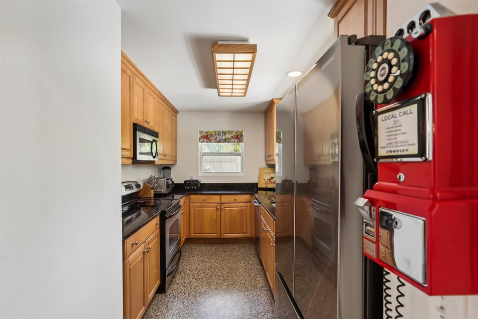 Kitchen with Stainless Steel Appliances at 2 Cassina Lane