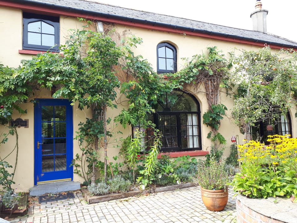 The Loft view from the courtyard
