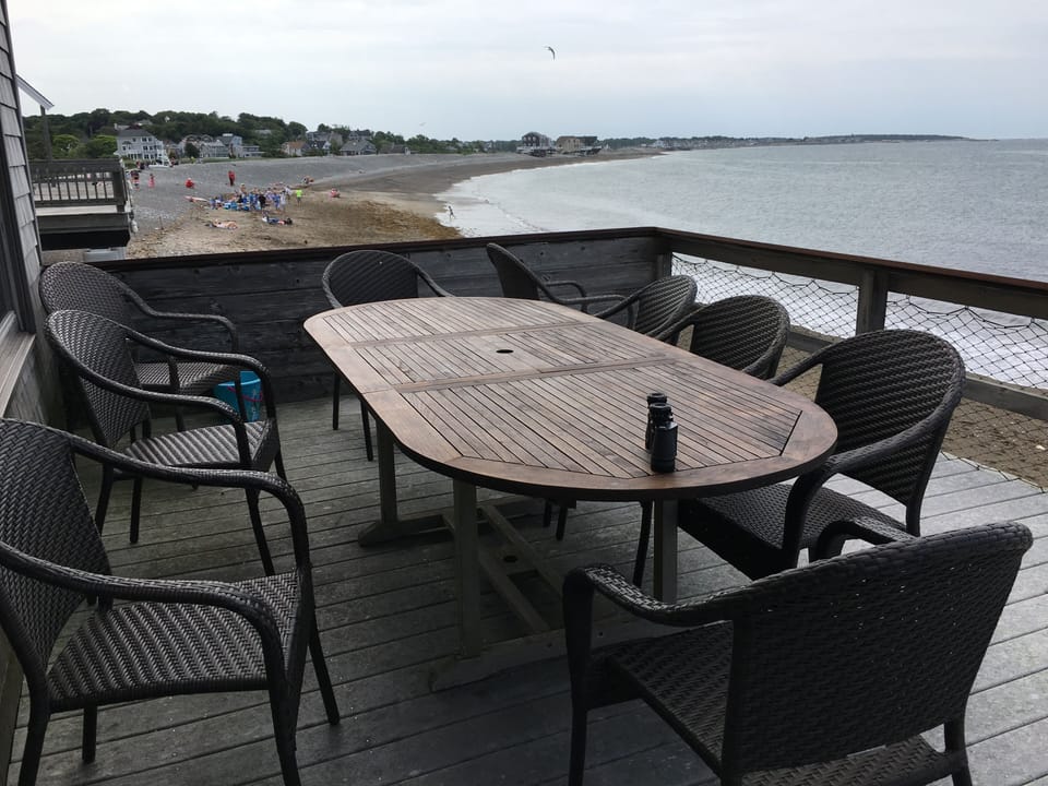 Ocean view from front deck