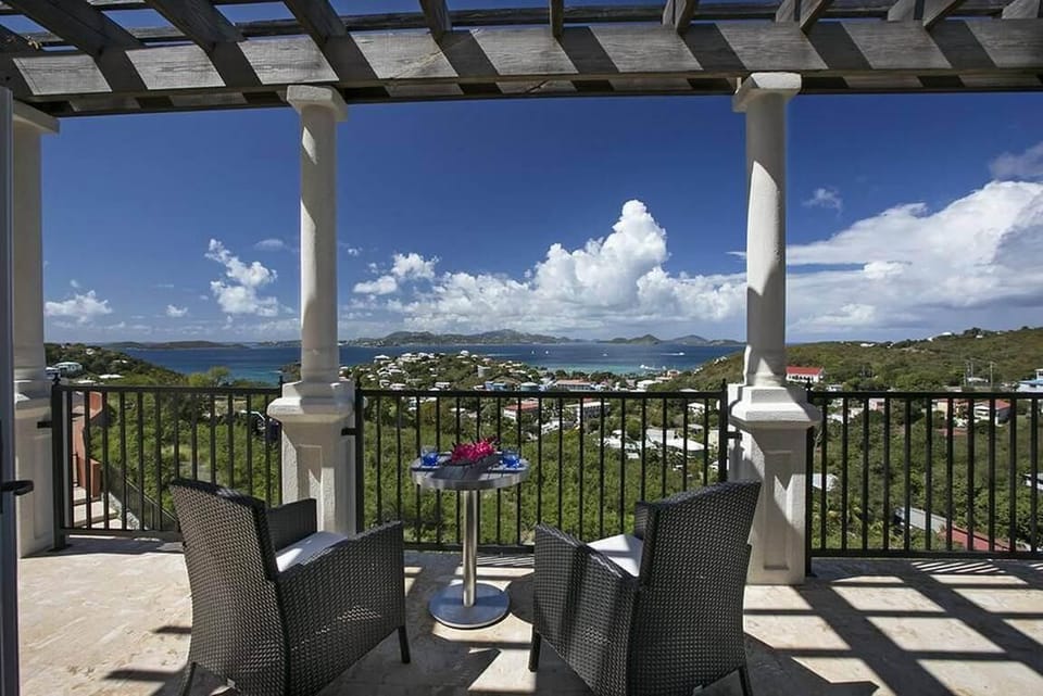 Patio with View