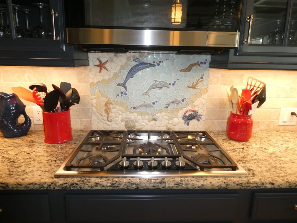 Thermador gas cooktop