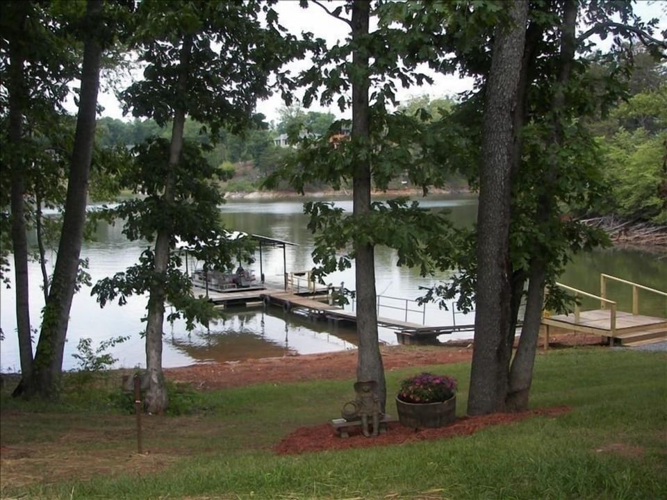 There is a Easy Slope to the Water