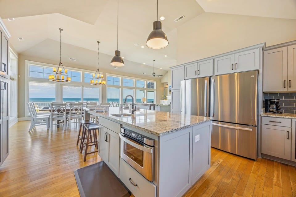 Surf or Sound Realty - 866 - Wa-Hoo Hatteras - Kitchen -2