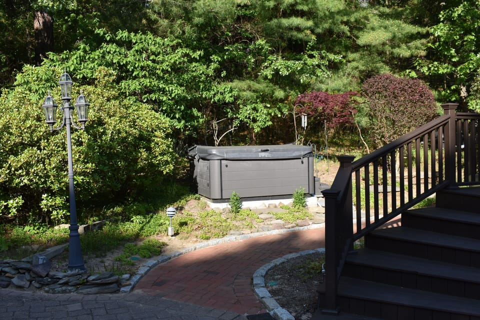 Hot tub open year round!

