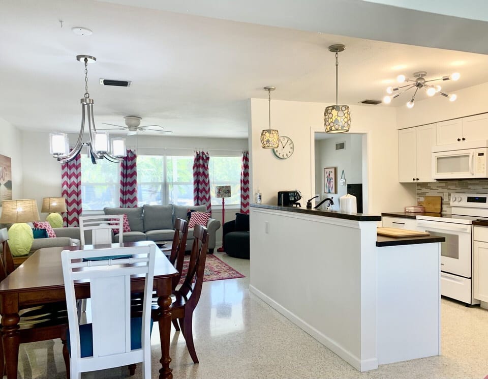 Everyone can be part of the fun with open concept!
