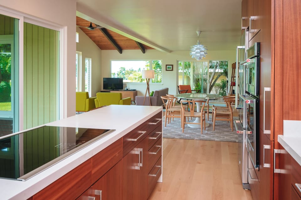 Kitchen with all new cabinets, counters and new Kitchen Aid appliances