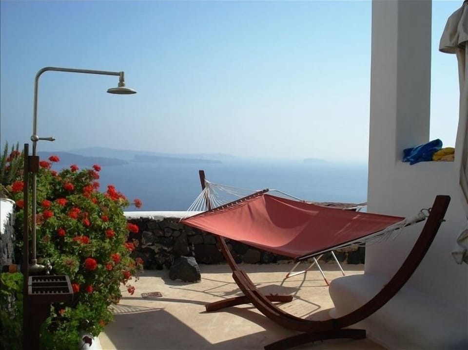 Hammock from left side of verandah.