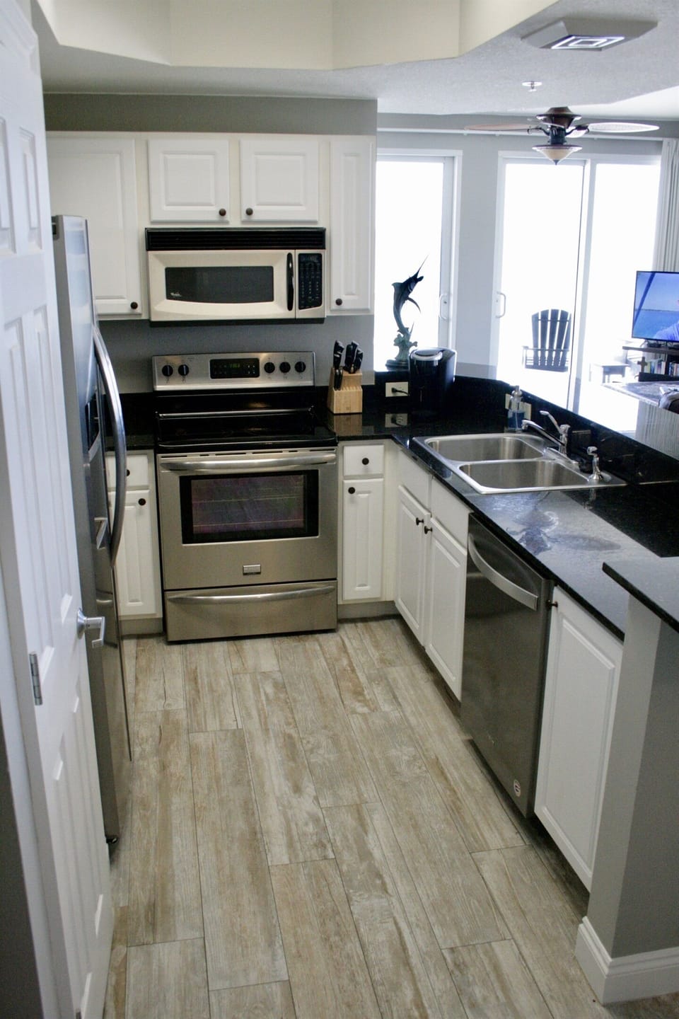 Kitchen with Stainless Appliances
