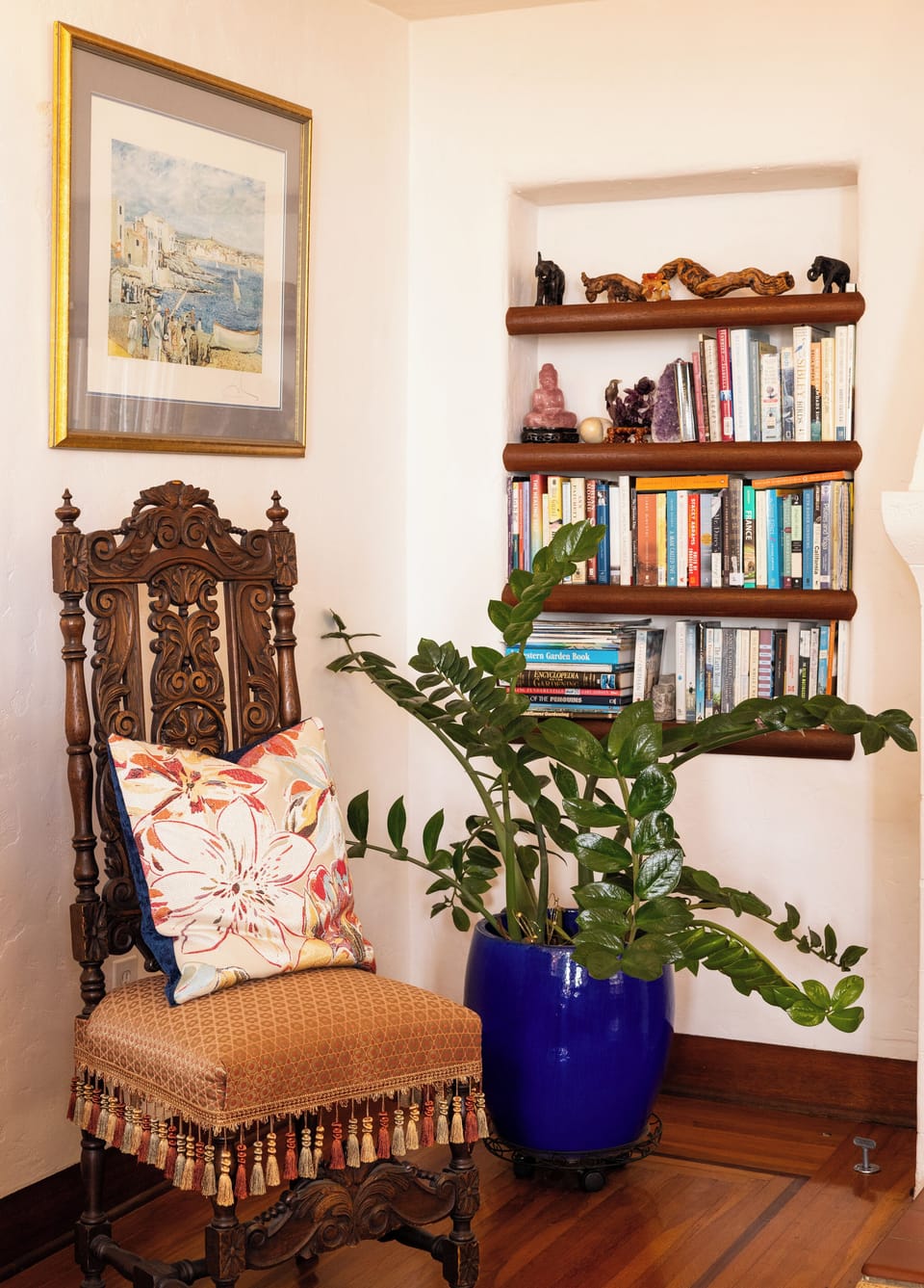 Great room "library"